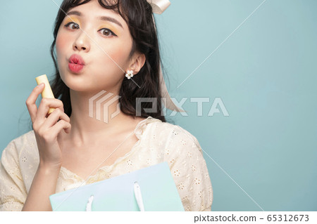 美女女人化妝品 美女女人化妝品 65312673