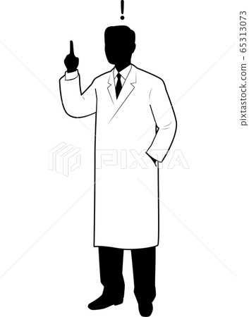 A man in a sparkling white coat 65313073