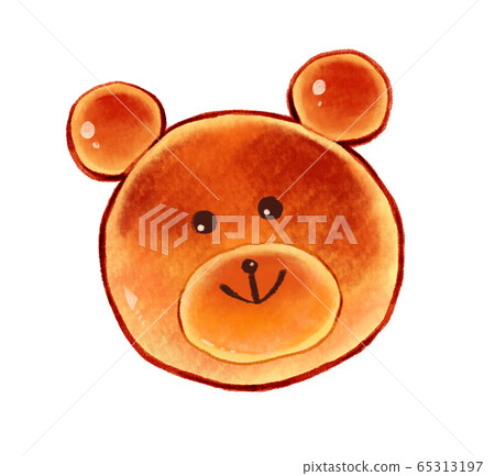 Illustration animal bread bear - Stock Illustration [65313197] - PIXTA