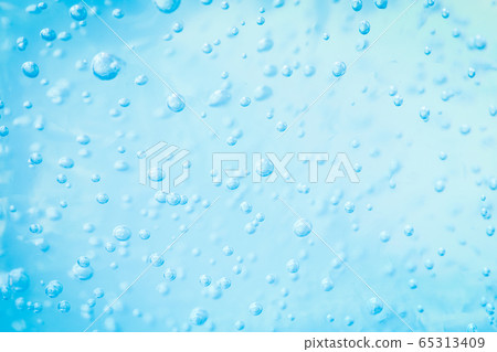 Gel bubbles background and texture,Close up from Alcohol hand clean gel bottle pump 65313409
