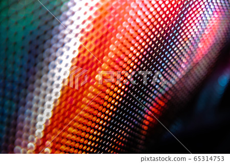 CloseUp LED blurred screen. LED soft focus CloseUp LED blurred screen. LED soft focus 65314753