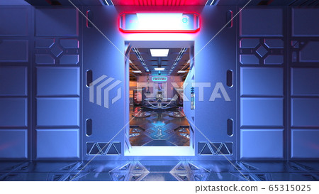 Futuristic building 65315025