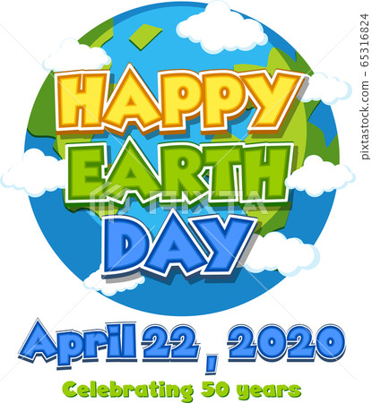 Poster design for happy earth day 65316824