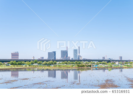 玉市ita玉市Minuma Paddy Paddy Field和Sa玉神社 65316931