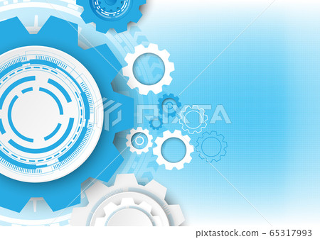 Gear circuit technology background Gear circuit technology background 65317993