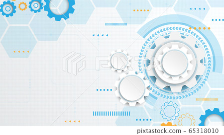 Gear circuit technology background Gear circuit technology background 65318010