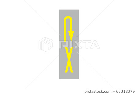 Prohibition of turning of regulatory markings Prohibition of turning of regulatory markings 65318379