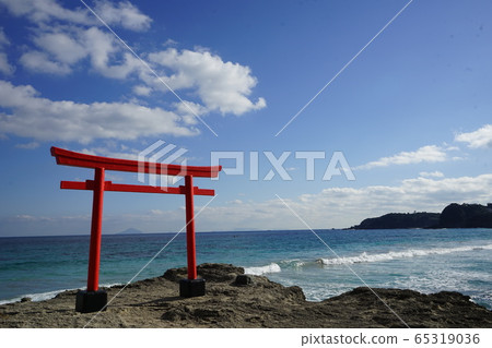 白濱神社的鳥居 65319036