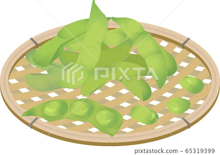 毛豆籃的插圖 毛豆籃的插圖 65319399