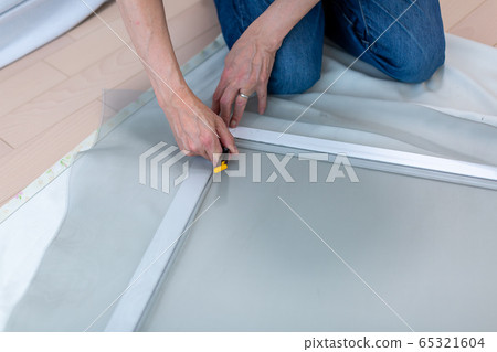 Refitting screen door DIY 65321604