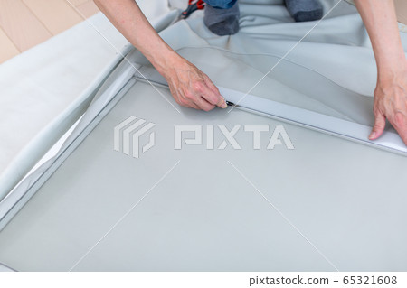 Refitting screen door DIY Refitting screen door DIY 65321608