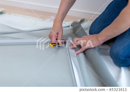 Refitting screen door DIY 65321611