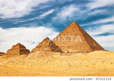 Ancient Pyramid of Mycerinus, Menkaura and the 65322128