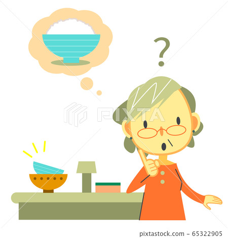 高級女性癡呆症我應該吃米飯嗎？ 65322905