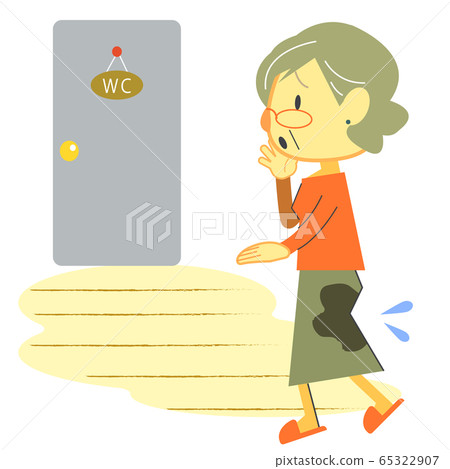 高級女性癡呆症排泄麻煩 65322907