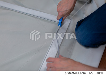 Refitting screen door DIY Refitting screen door DIY 65323091