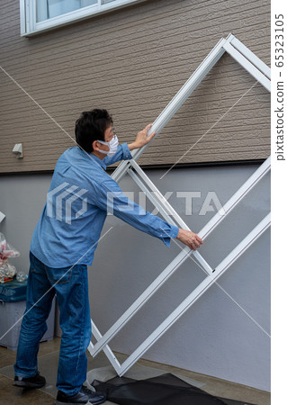 Refill screen door DIY wash 65323105