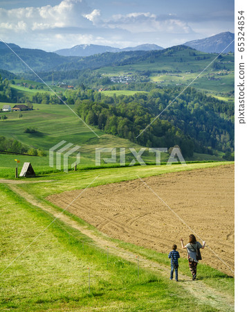 Hiking in the Canton of Zug, Switzerland Hiking in the Canton of Zug, Switzerland 65324854