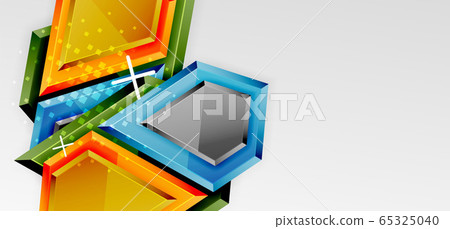 Metal glossy shiny geometric shapes with 3d effect composition. Techno futuristic vector abstract background For Wallpaper, Banner, Background, Card, Book Illustration, landing page Metal glossy shiny geometric shapes with 3d effect composition. Techno futuristic vector abstract background For Wallpaper, Banner, Background, Card, Book Illustration, landing page 65325040