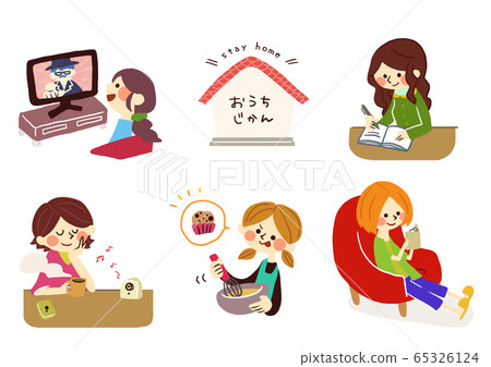 待在家裡家庭人人們在家中如何在家消費 65326124