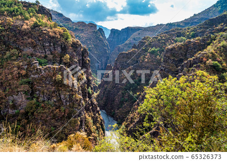 Gorges de Daluis or Chocolate canyon in 65326373