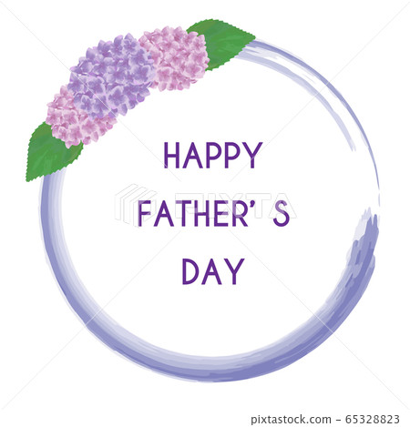 Father's Day Hydrangea Maru Frame 1 65328823