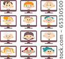 PC screen person set PC screen person set 65330500