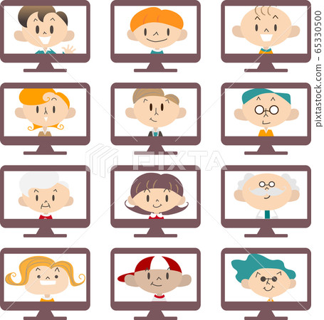 PC screen person set PC screen person set 65330500