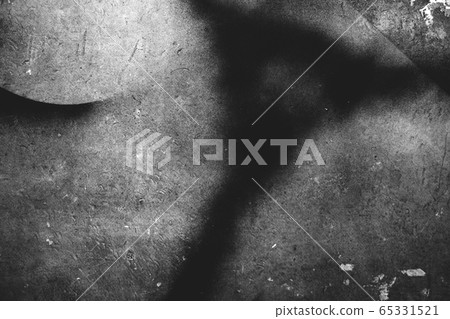 Old scratched surface texture in black and white colors 65331521