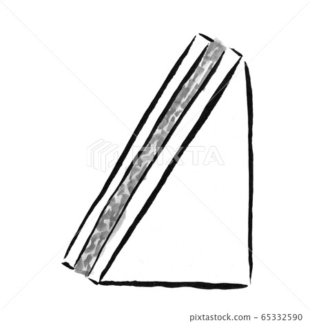 Tuna sandwich (hand-drawn illustration of ink) Tuna sandwich (hand-drawn illustration of ink) 65332590