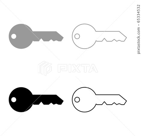Key English classic type for door lock Concept Key English classic type for door lock Concept 65334532