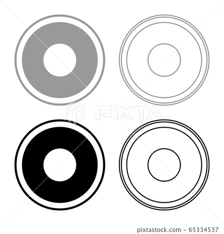 Electric symbol type cooking surfaces sign  65334537