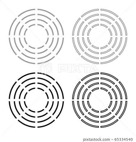 Ceramic heater symbol type cooking surfaces sign Ceramic heater symbol type cooking surfaces sign 65334540