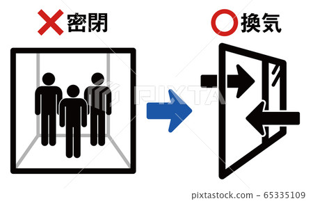 封閉通風圖標 封閉通風圖標 65335109