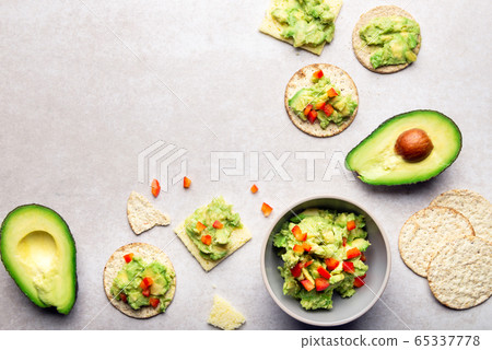 Healthy Gluten Free Snacks with avocado Healthy Gluten Free Snacks with avocado 65337778