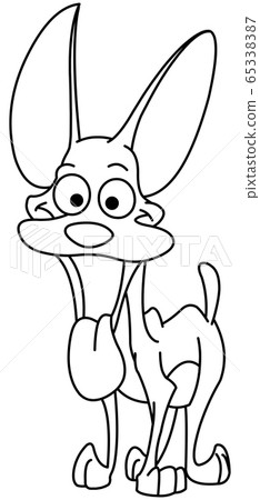 outlined miniature pinscher outlined miniature pinscher 65338387