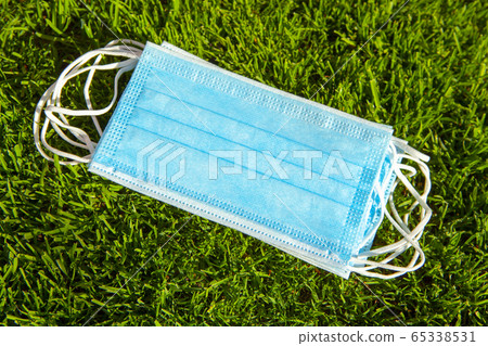 image of mask grass background image of mask grass background 65338531