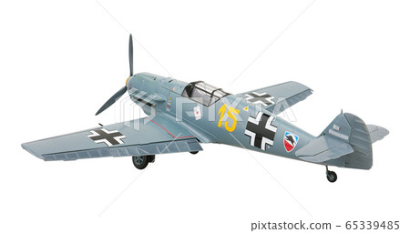 Messerschmitt 109E-3 aeroplane. Model 65339485