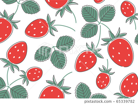 草莓圖案 65339782