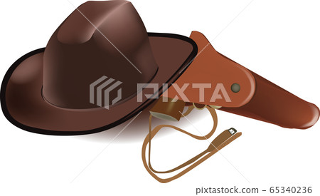 western hat and scabbard cowboy hat 65340236