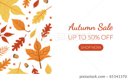 Autumn Sale Landing Page Template with Bright Leaves, Seasonal Proposition from Store Web Page, Mobile App, Homepage Flat Vector Illustration Vector Illustration Autumn Sale Landing Page Template with Bright Leaves, Seasonal Proposition from Store Web Page, Mobile App, Homepage Flat Vector Illustration Vector Illustration 65341370
