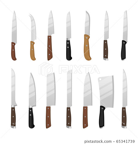 Cartoon kitchen knives Cartoon kitchen knives 65341739
