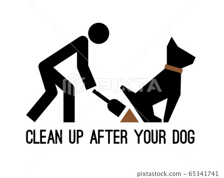 Clean up after your dog Clean up after your dog 65341741