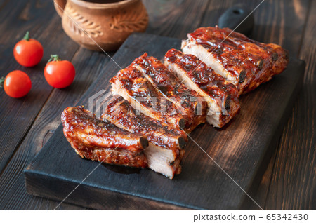 Grilled pork ribs Grilled pork ribs 65342430