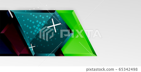 Metal glossy shiny geometric shapes with 3d effect composition. Techno futuristic vector abstract background For Wallpaper, Banner, Background, Card, Book Illustration, landing page Metal glossy shiny geometric shapes with 3d effect composition. Techno futuristic vector abstract background For Wallpaper, Banner, Background, Card, Book Illustration, landing page 65342498