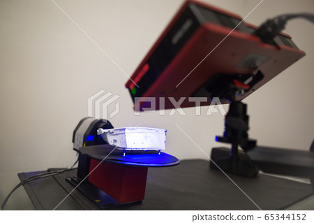 Professional, engineering 3D measurement for plastic moldings, development concept, automotive industrial concept 65344152