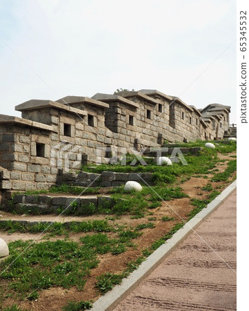 Korean Traditional Architecture Wall, Castle 65345532