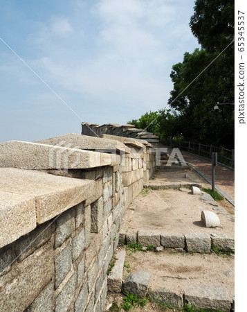 Korean Traditional Architecture Wall, Castle 65345537