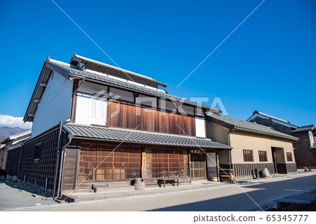 Nagano Prefecture Tomi City Uninojuku Townscape Honjin and Oshimaya 65345777