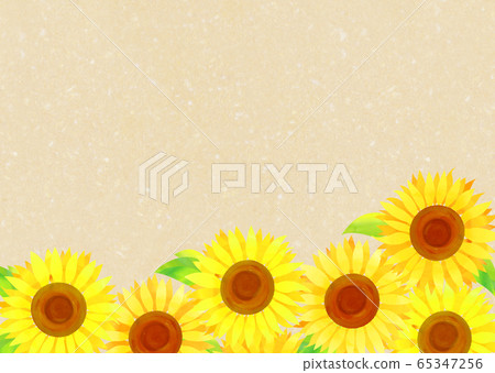 Background material_sunflower Background material_sunflower 65347256